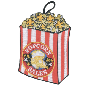 Popcorn Sales Patch - embroidered by ClassB