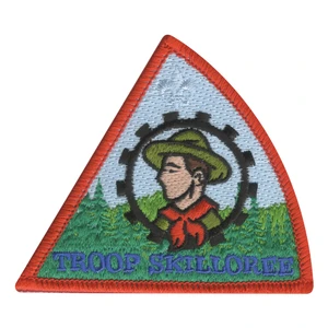 Troop Skilloree Activity Embroidered Patch