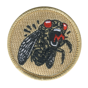 Screaming Cicadas Patrol Patch - embroidered 2 in round by ClassB