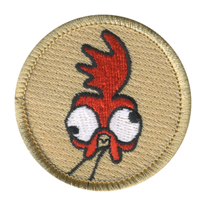 Bizarre Chicken Patrol Patch - embroidered 2 in round by ClassB