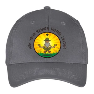 Scouting Six-Panel Twill Hat with Ask Your Senior Patrol Leader