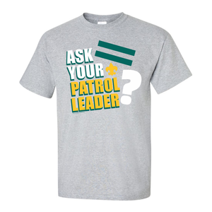 Ask Your Patrol Leader Graphic Tee - Sports Grey Ask Your Patrol Leader Graphic Tee - Sports Grey