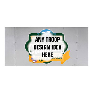 Customizable Troop Design Idea Converted to Trailer Graphic Customizable Troop Design Idea Converted to Trailer Graphic
