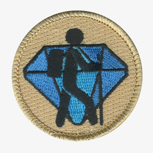 Crystal Hikers Patrol Patch - embroidered 2 in round