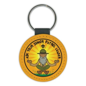 Scouting America Keychain - Ask Your Senior Patrol Leader