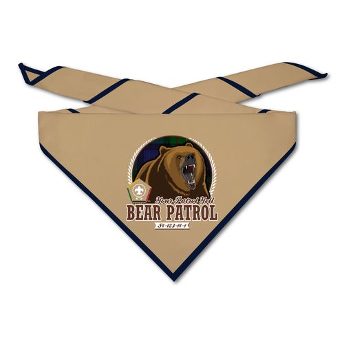Wood Badge Neckerchief - Bear Patrol