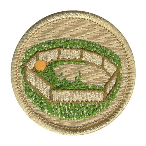 Gaga Ball Patrol Patch - embroidered 2 in round by ClassB