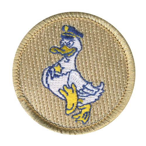 Duck Police Patrol Patch - embroidered 2 in round by ClassB