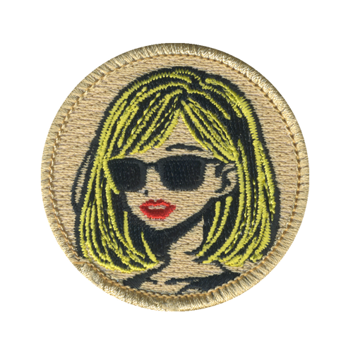 Pop Star Patrol Patch - embroidered 2 in round by ClassB