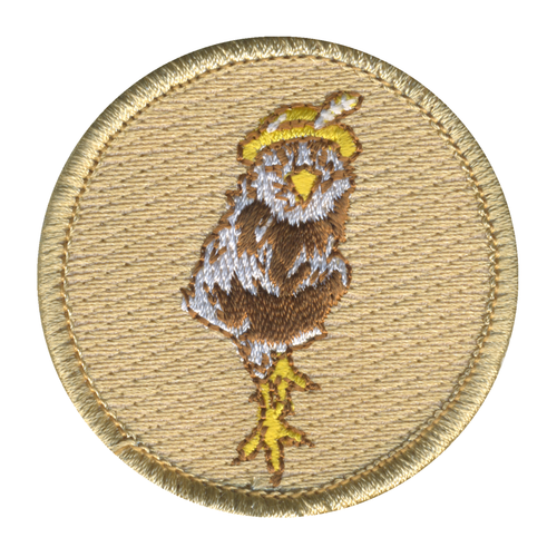 Dapper Chicken Patrol Patch - embroidered 2 in round by ClassB
