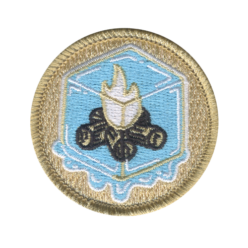 Ice Logs Patrol Patch - embroidered 2 in round