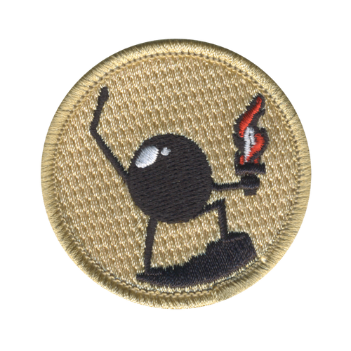 Lethal Dots Patrol Patch - embroidered 2 in round