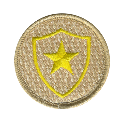 Star Force Patrol Patch - embroidered 2 in round