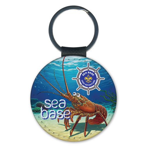 Sea Base Key Chain - Googly-eyed Lobster