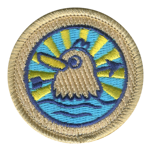 Road Runner Patrol Patch  - embroidered 2 in round