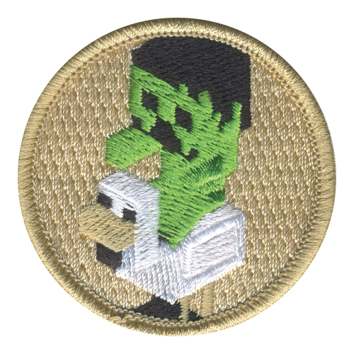 Block Duck Riders Patrol Patch - embroidered 2 in round