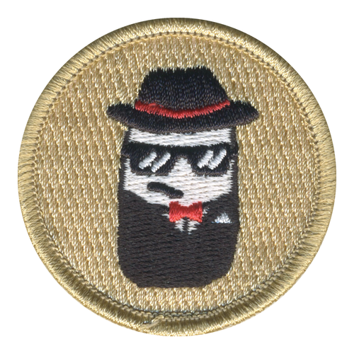 Agent Marshmallow Patrol Patch - embroidered 2 in round