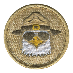 Eagle Trooper Patrol Patch - embroidered 2 in round