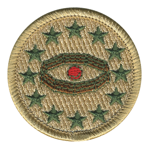 Gaga Ball Pit Patrol Patch - embroidered 2 in round