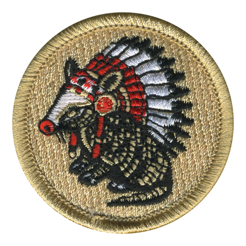 Armadillo Chiefs Patrol Patch - embroidered 2 in round
