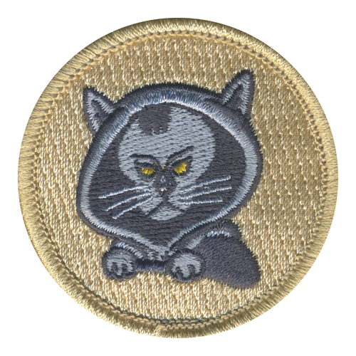 Doom Cats Patrol Patch - embroidered 2 in round