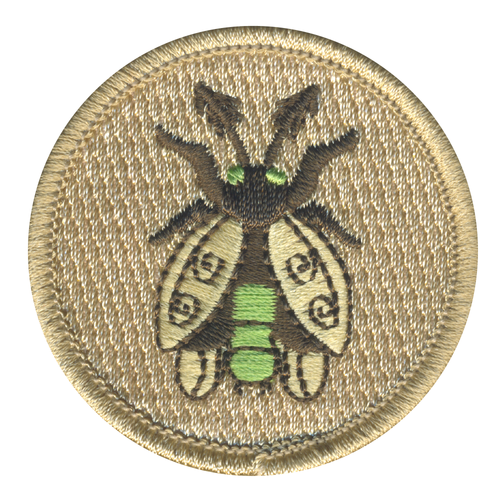 Friendly Firefly Patrol Patch - embroidered 2 in round