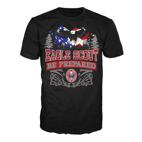 Eagle Scout Be Prepared Graphic Tee