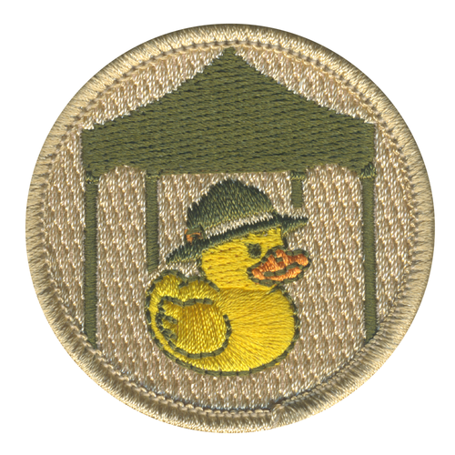 Scoutmaster Duck Patrol Patch - embroidered 2 in round