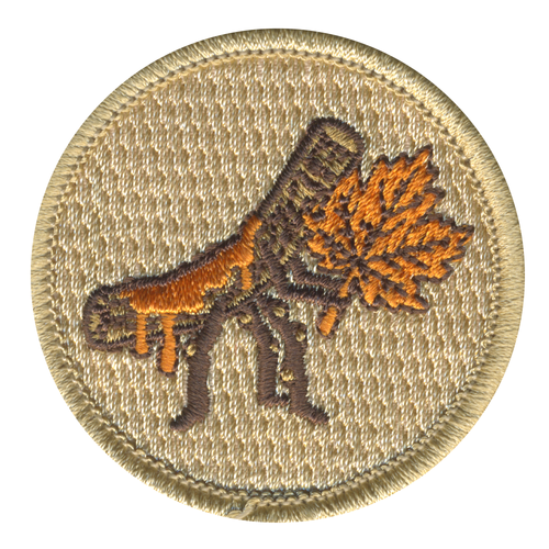 Stick Bug Patrol Patch - embroidered 2 in round