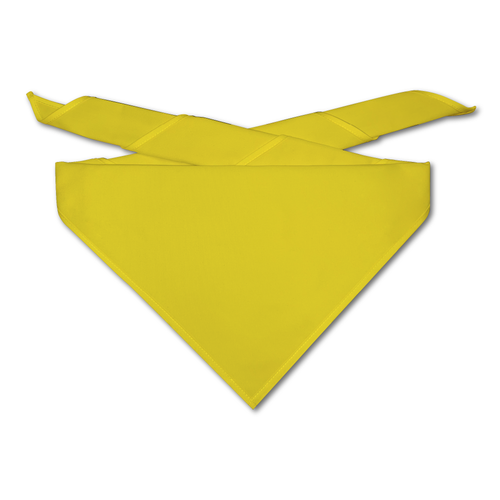Blank Yellow Neckerchief - Troop Size (B848 AZ 56)