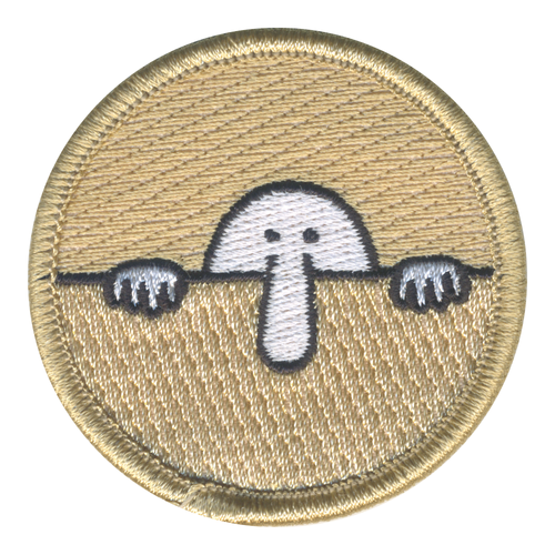 Kilroy Was Here Patrol Patch - embroidered 2 in round