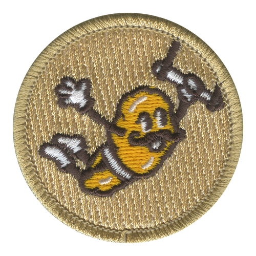 Flying Cheese Curd Patrol Patch - embroidered 2 in round