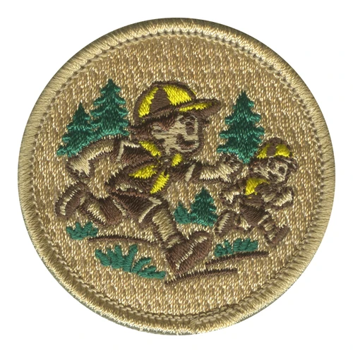 Tag Team Patrol Patch - embroidered 2 in round