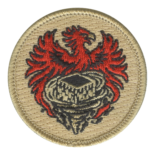 Tornado Phoenix Patrol Patch - embroidered 2 in round