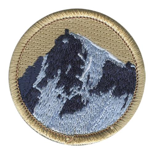 Mountain Top Scout Patrol Patch - embroidered 2 inch round