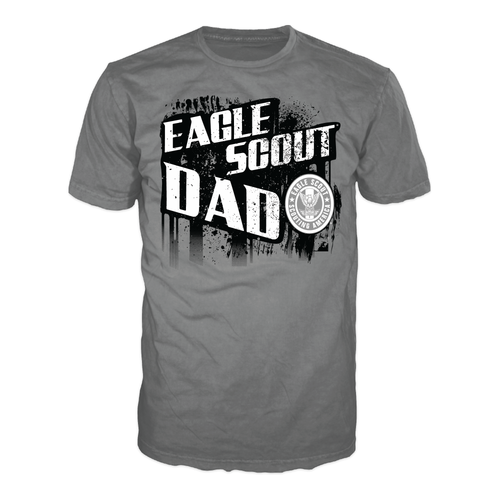 Eagle Scout Dad Splatter Scout T-Shirt SP6374