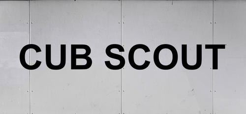Cub Scout Pack Trailer Graphic Text - Cub Scout TM SP6533