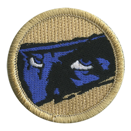 The Shadow Scout Patrol Patch - embroidered 2 inch round