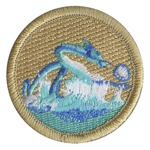 Leviathan Scout Patrol Patch - embroidered 2 inch round