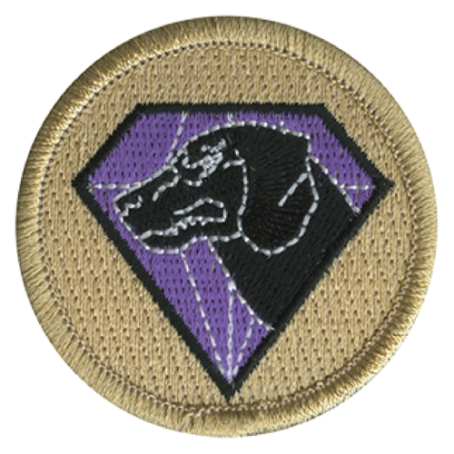 Diamond Dog Scout Patrol Patch - embroidered 2 inch round
