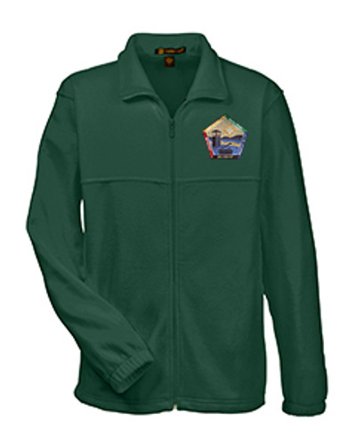 Full-Zip Fleece Jacket - Knox Trail Wood Badge 2017