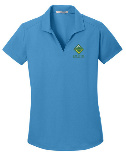 Ladies Wicking Polo with Scouting America Venturing Crew Logo
