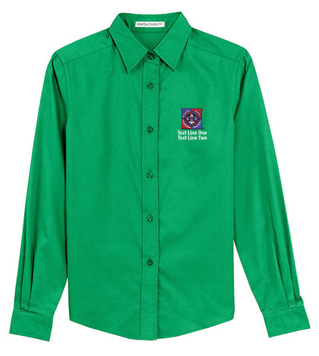 BSA NYLT Long Sleeve Shirt With NYLT Logo 