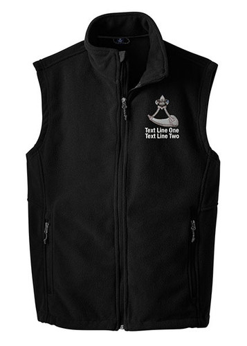 BSA Powder Horn Vest With Powder Horn Logo 