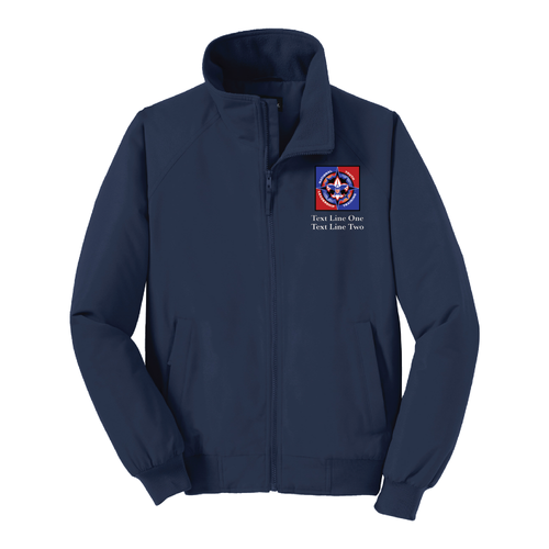 Charger Jacket with Scouting America NYLT Logo - Navy
