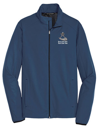 Active Soft Shell Jacket with Scouting America Powder Horn Logo