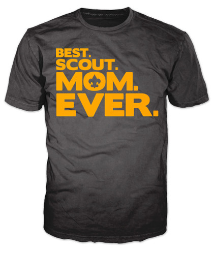 BSA Eagle Scout Graphic Tee With Eagle Scout Mom Design 