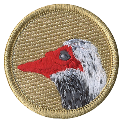 Shady Duck Scout Patrol Patch - embroidered 2 inch round