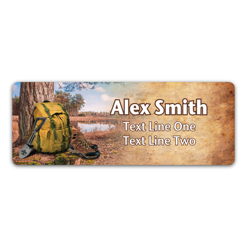 Troop Essential Gear Name Tag with Scouting America fleur-de-lis