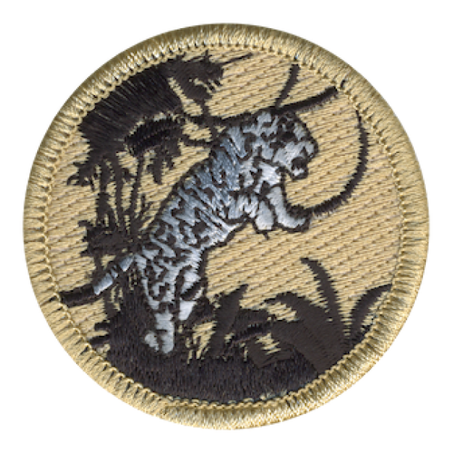 Iron Jaguar Scout Patrol Patch - embroidered 2 inch round